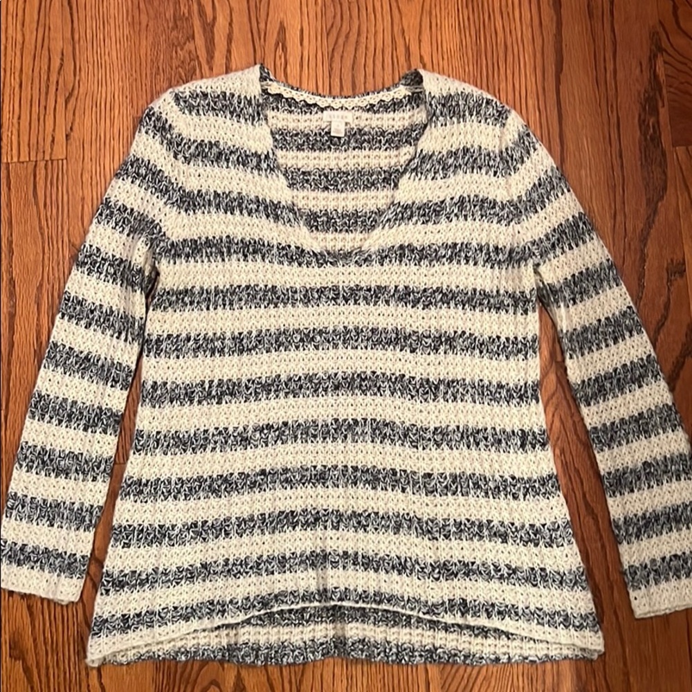 Hinge striped sweater